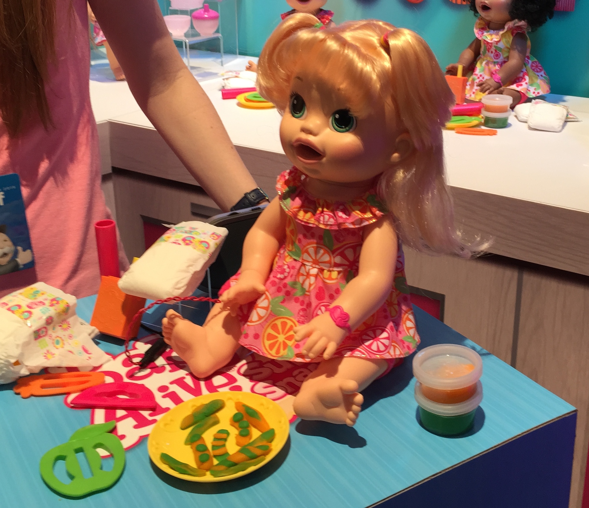 baby alive eat and poop